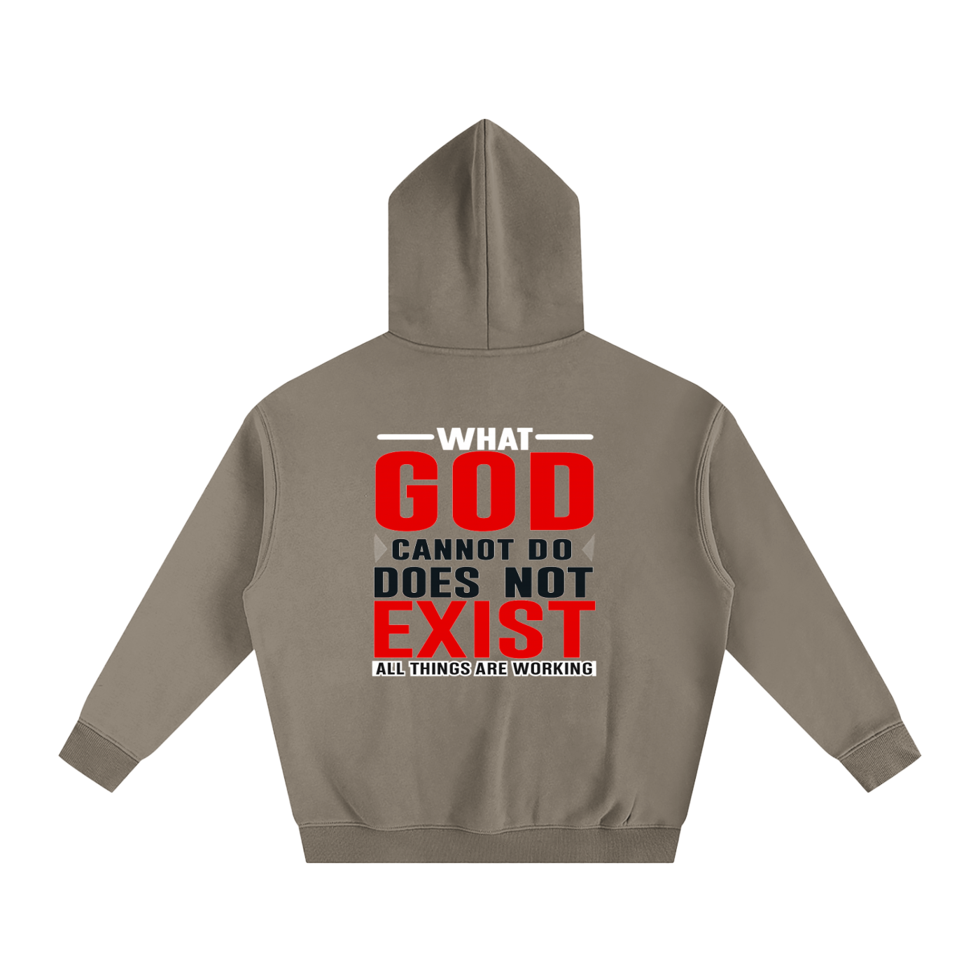 Oversize Fleeced Hoodie