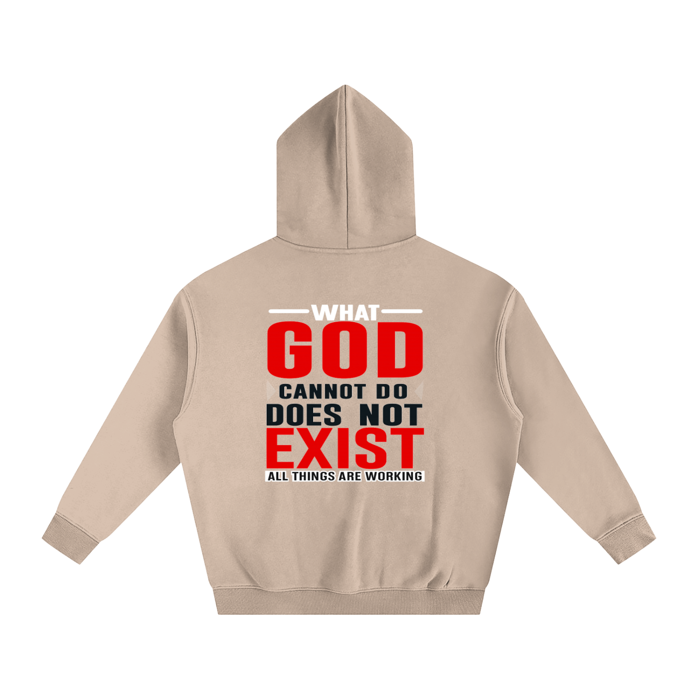 Oversize Fleeced Hoodie