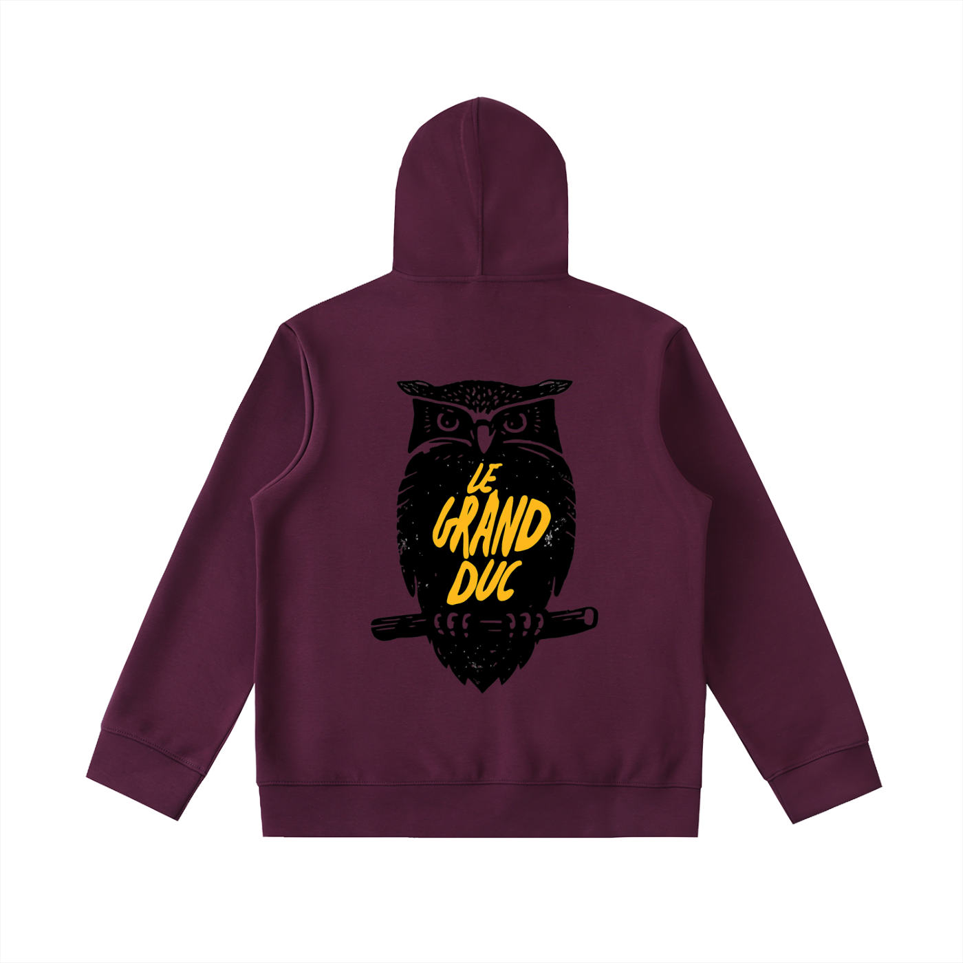 Essential Heavyweight High Neck Zip-Up Hoodie