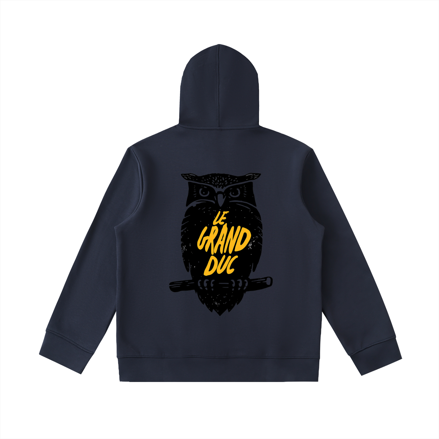Essential Heavyweight High Neck Zip-Up Hoodie