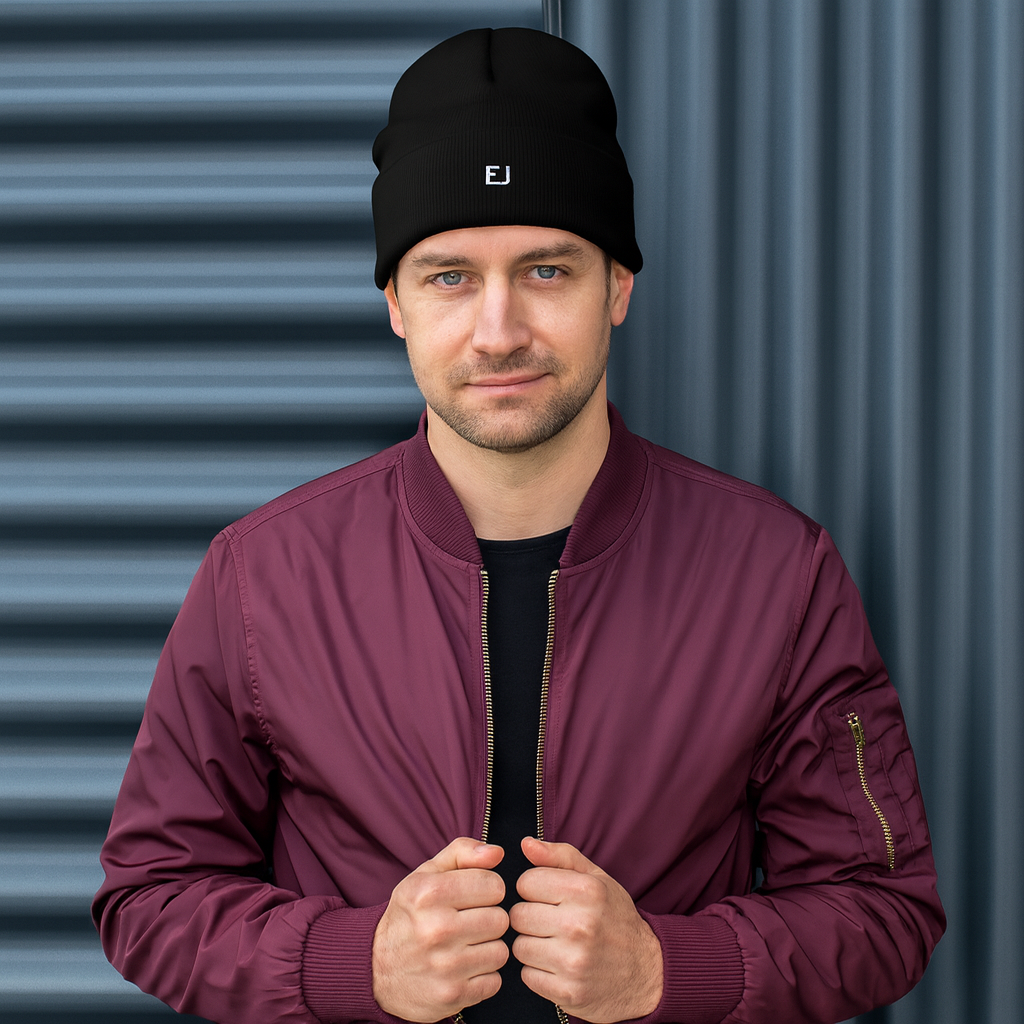 Embroidered Beanie