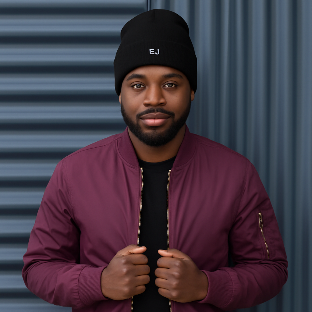 Embroidered Beanie