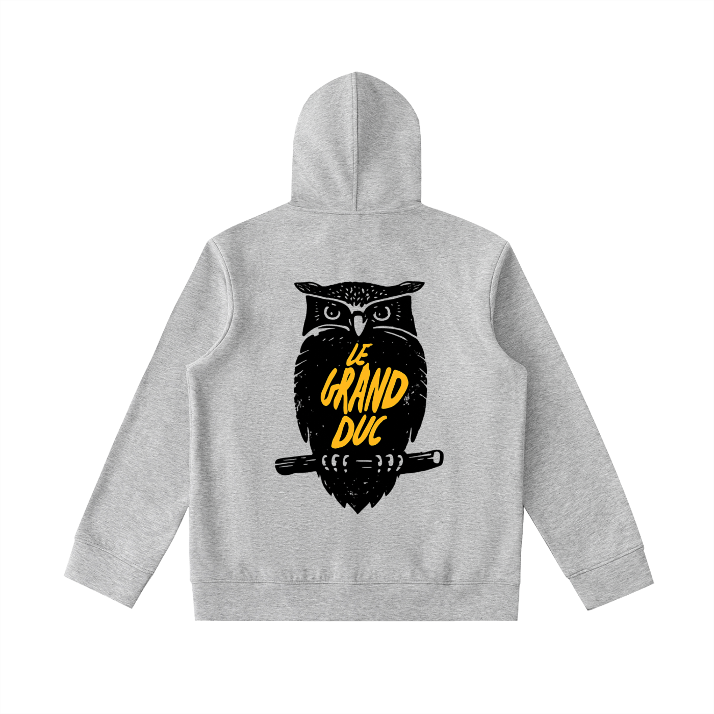 Essential Heavyweight High Neck Zip-Up Hoodie