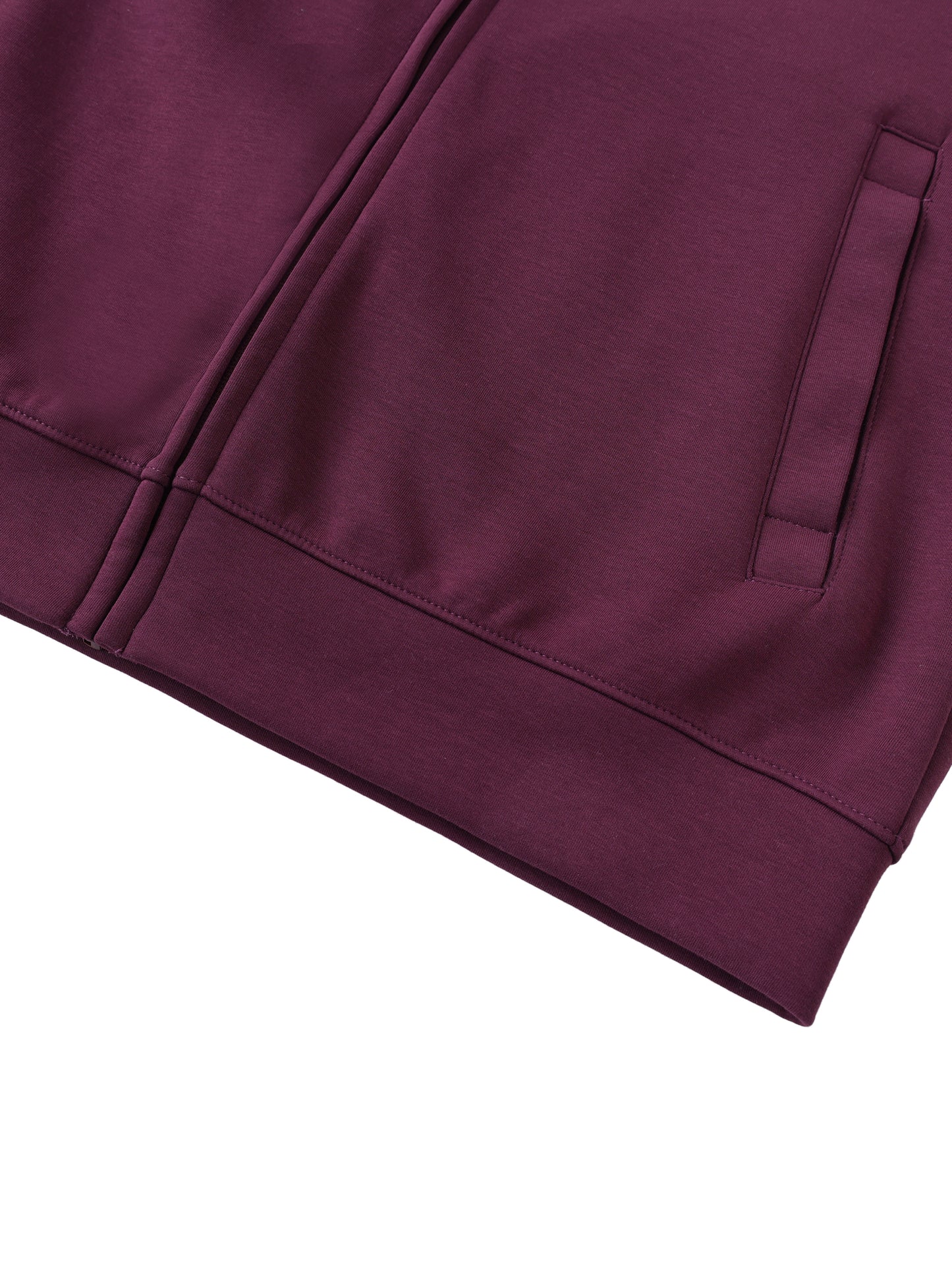 Essential Heavyweight High Neck Zip-Up Hoodie