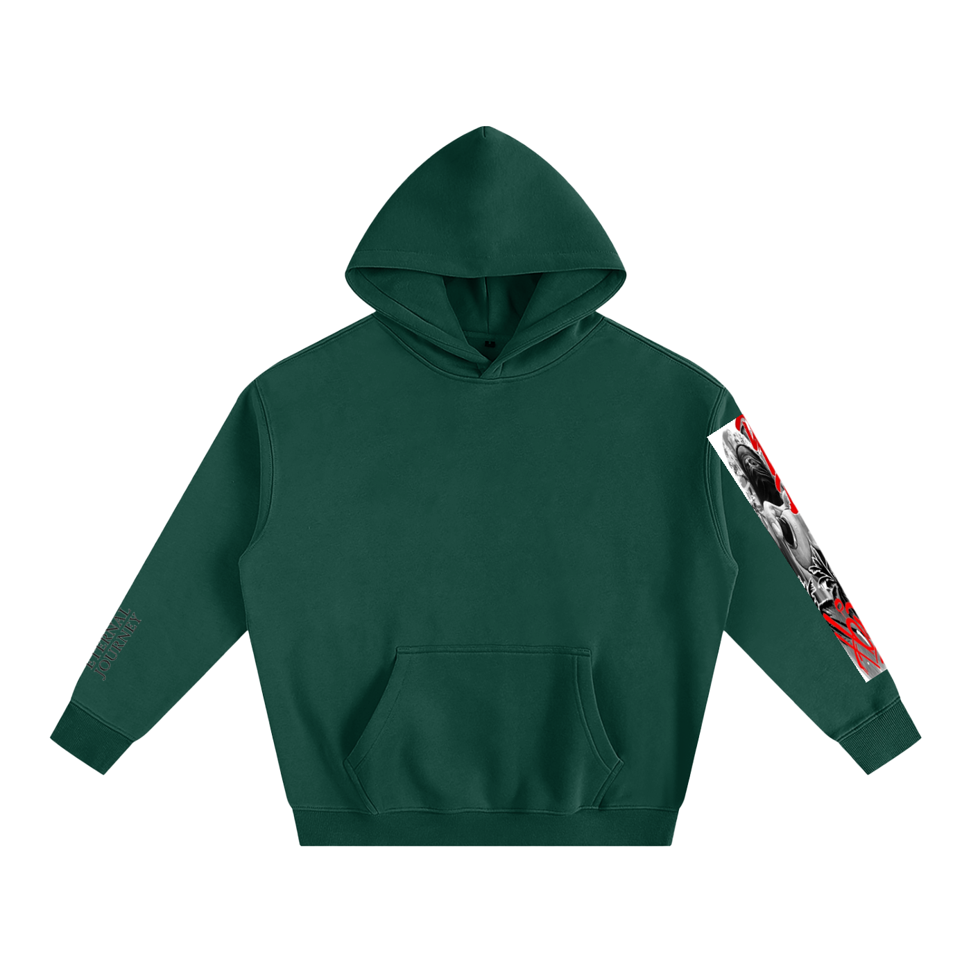 Oversize Fleeced Hoodie