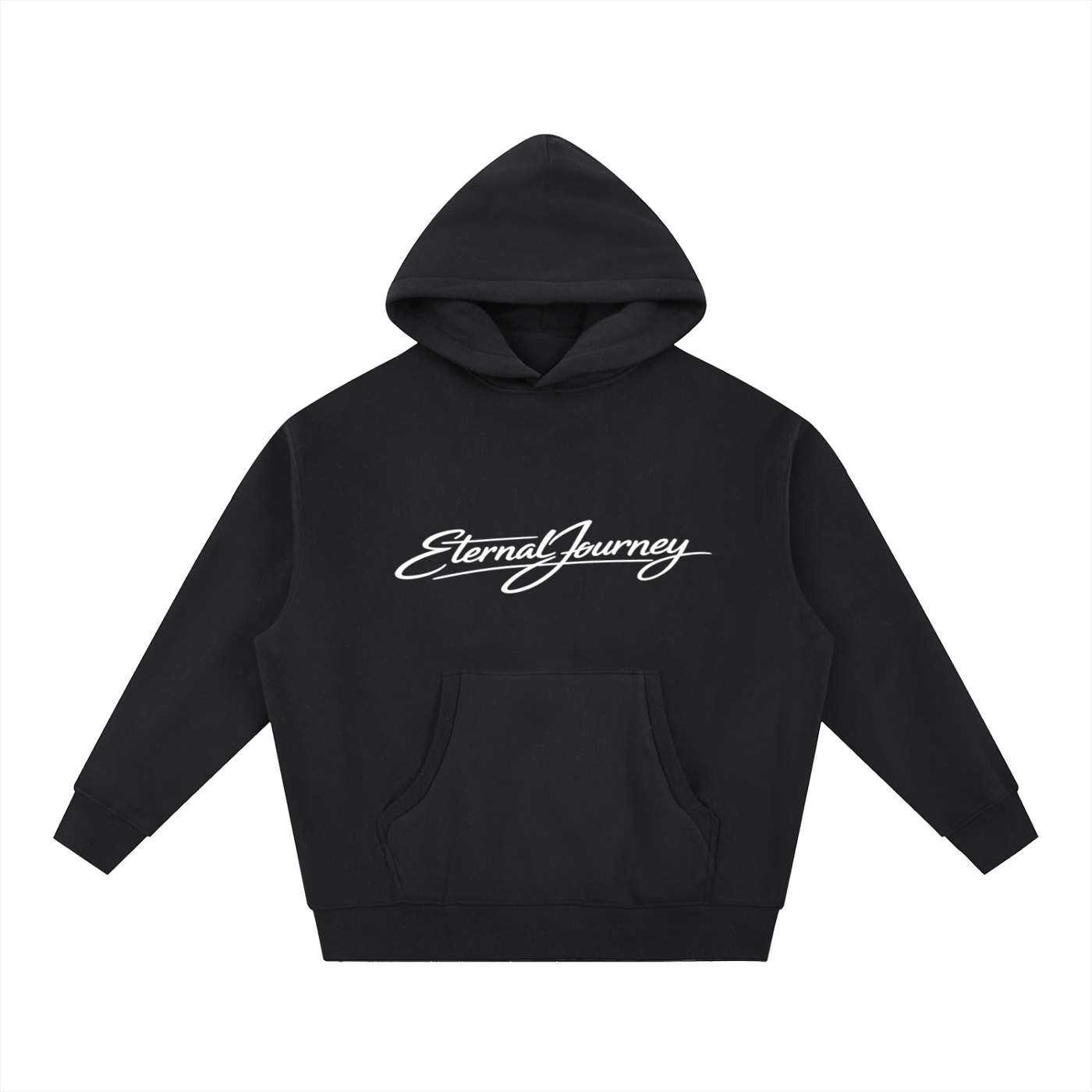 Essential Oversized Boxy Fit Fleece Hoodie