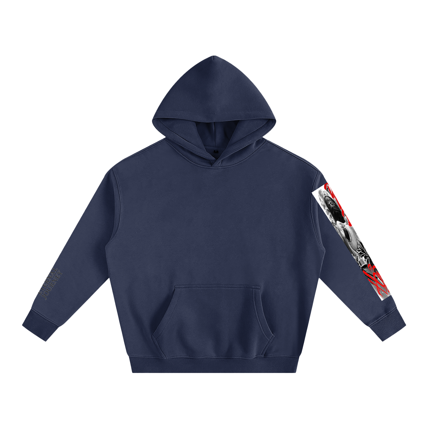 Oversize Fleeced Hoodie
