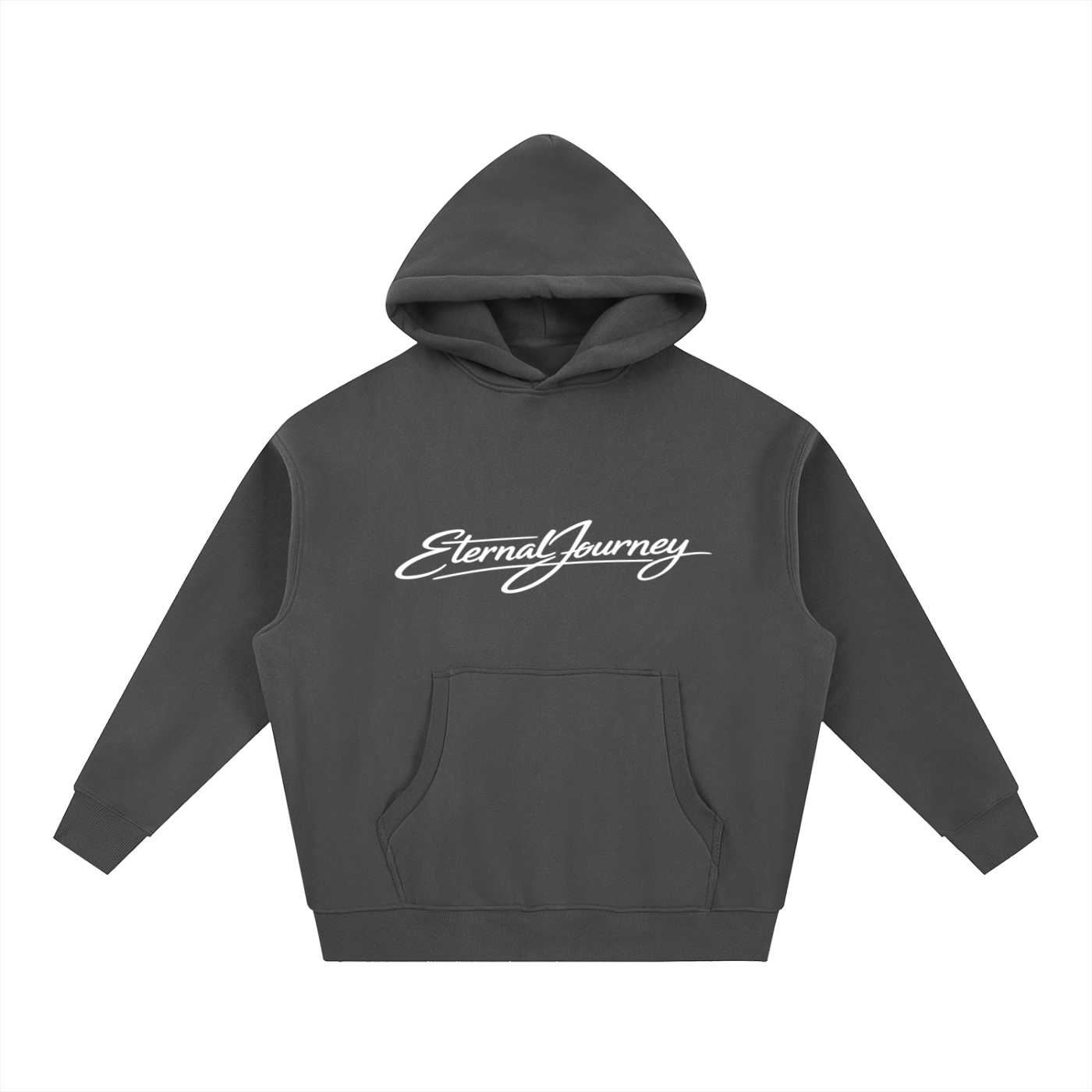 Essential Oversized Boxy Fit Fleece Hoodie