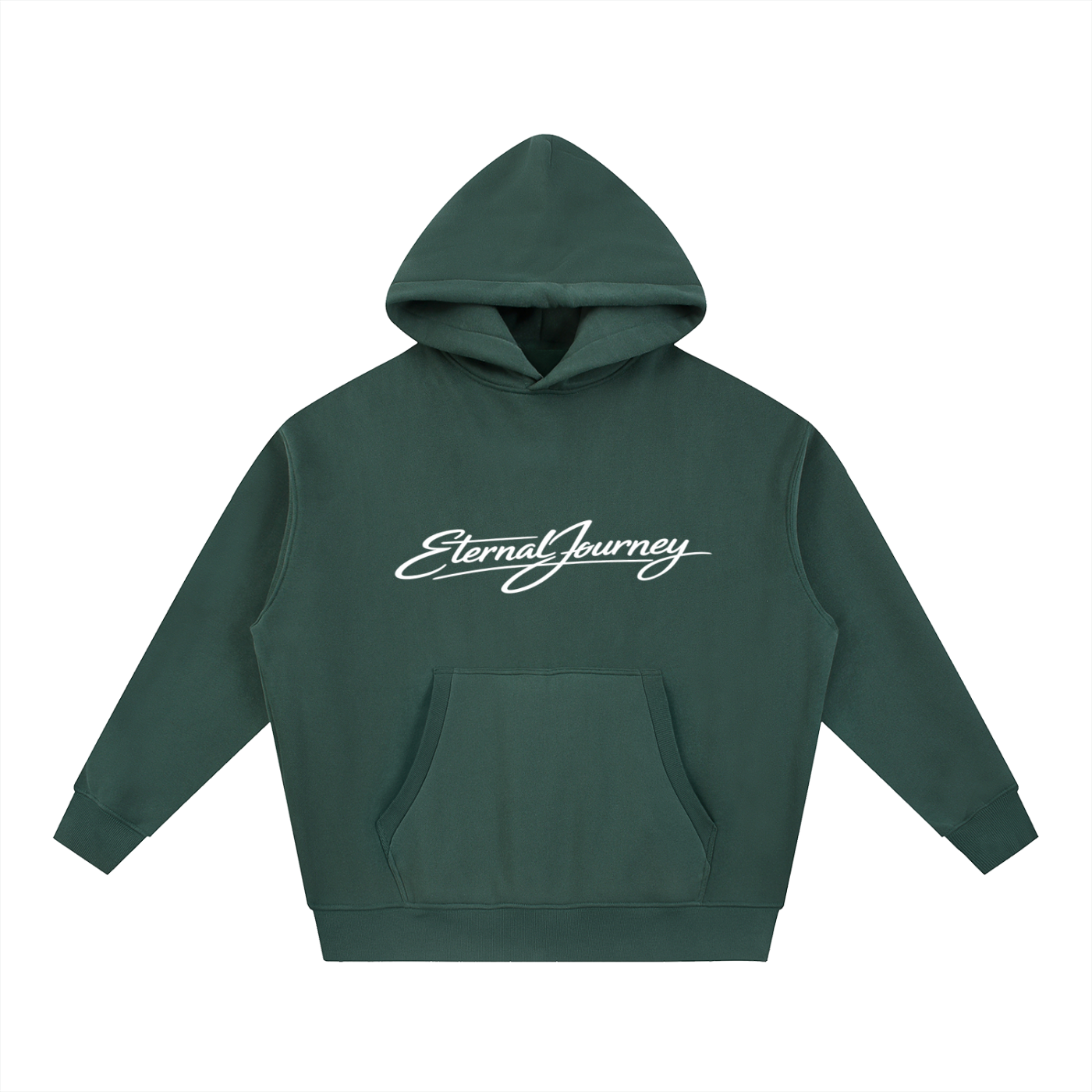 Essential Oversized Boxy Fit Fleece Hoodie