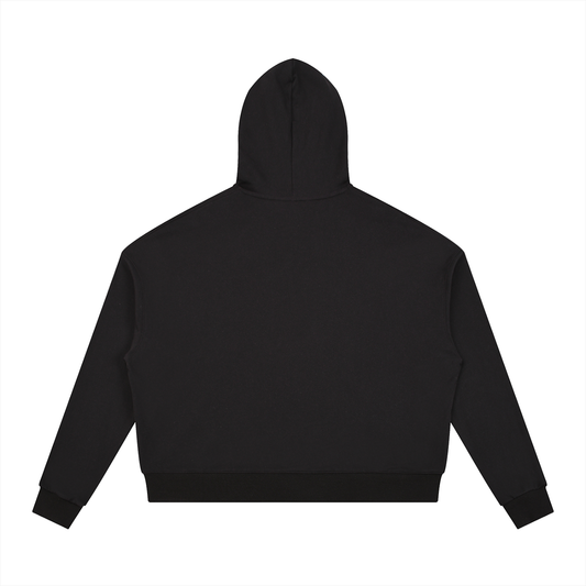 Contrast Drawstring Hoodie