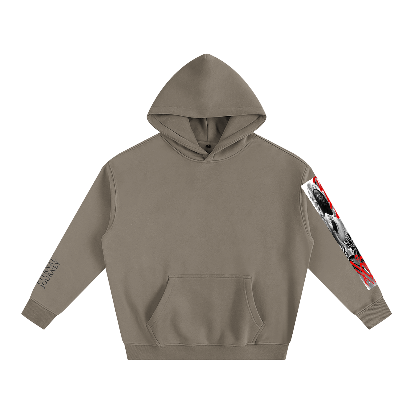 Oversize Fleeced Hoodie