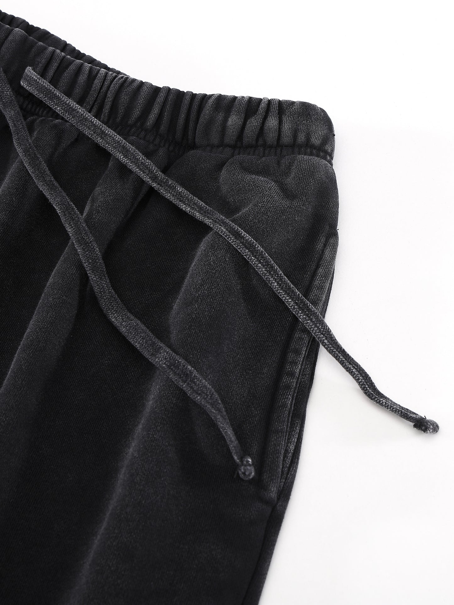 Vintage Washed Tiger Stripes Short Pants