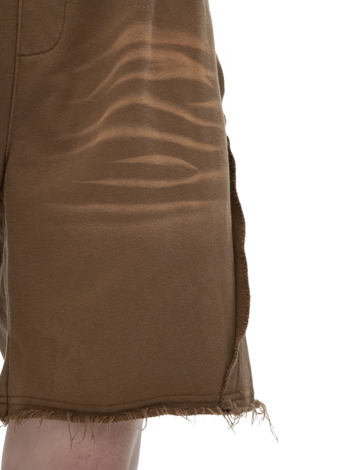 Vintage Washed Tiger Stripes Short Pants