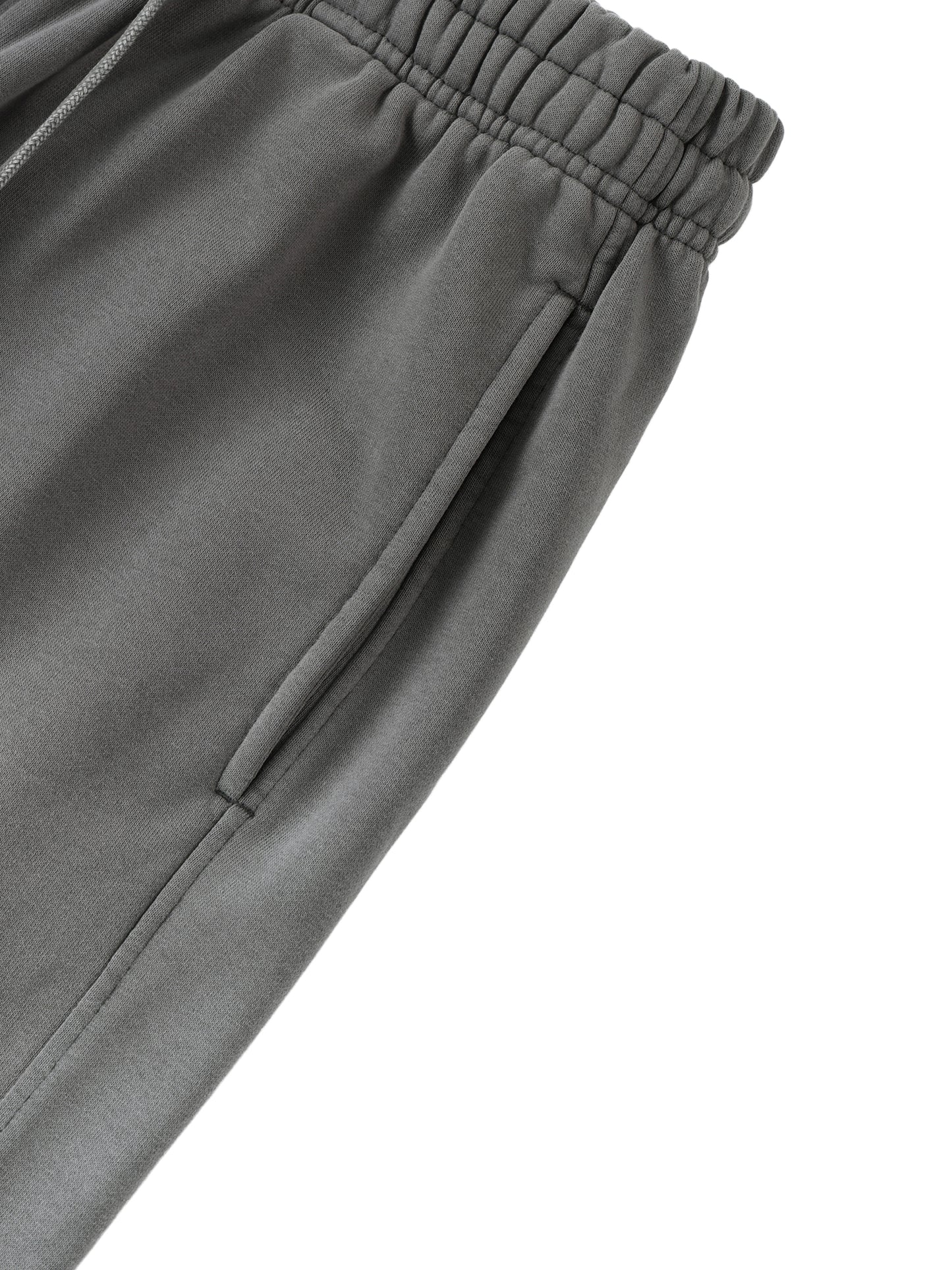 Vintage Washed Gradient Straight-Leg Sweatpants